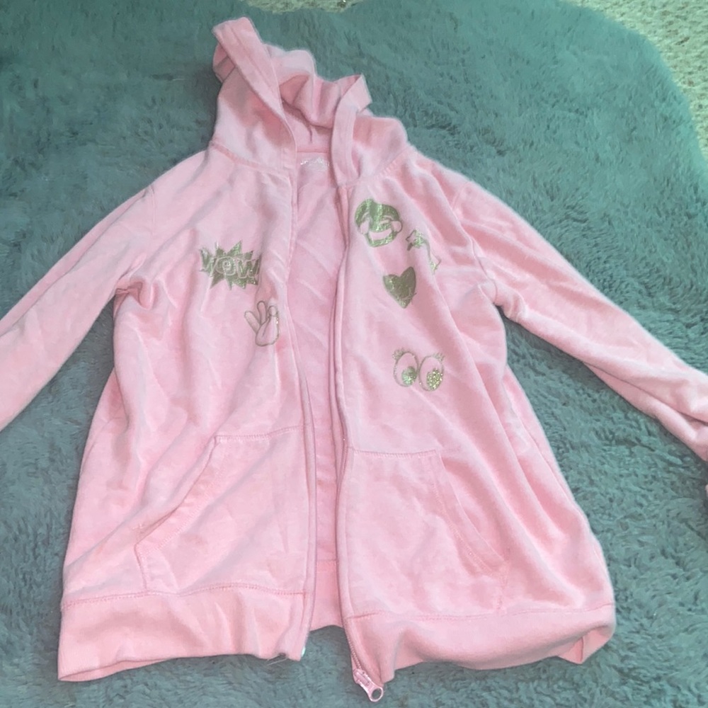 pink jacket